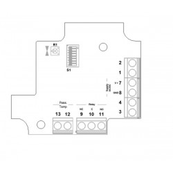 Boitier IP65 avec transmetteur intégré pour sonde Pt1000