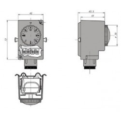 THERMOSTAT DE TUYAUTERIE