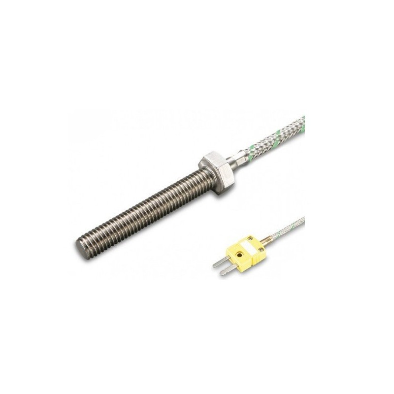THERMOCOUPLE K M8x50 AVEC CONNECTEUR MINIATURE