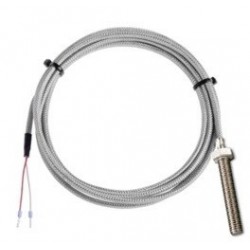 Sonde à visser M8 x 50mm sur câble soie de verre