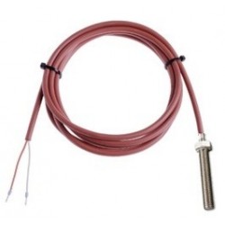 Sonde à visser M8 x 50mm sur câble silicone IP68