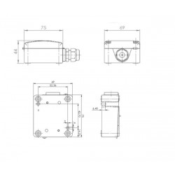 Sonde d'ambiance avec élément interne