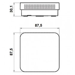 Sonde d'ambiance habitat boitier ABS