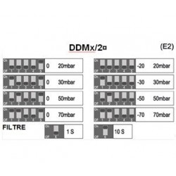 PRESSION DIFFERENTIELLE EN 0 10 V -70mbar + 70mbar