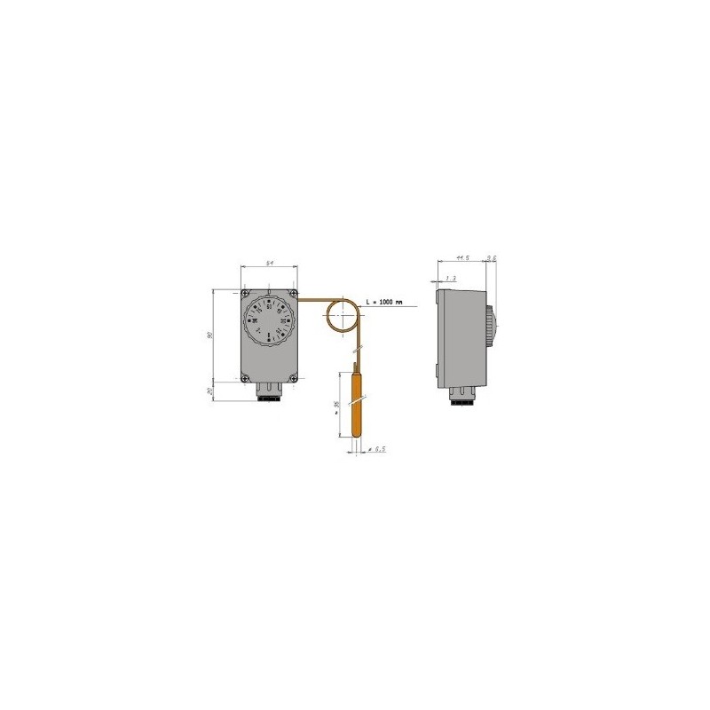 THERMOSTAT A SONDE DEPORTEE