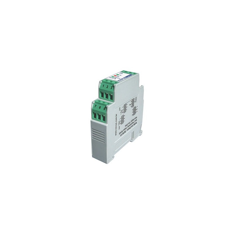 Interface 2 voies analogique RS485 Modbus DigiRail 2A