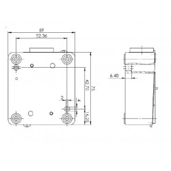 SONDE DE TEMPERATURE ET D'HUMIDITE AVEC RACCORD 1/2G POUR SAUNA