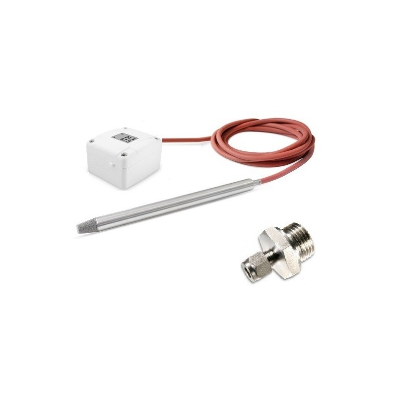 SONDE DE TEMPERATURE ET D'HUMIDITE AVEC RACCORD 1/2G ET DISPLAY POUR SAUNA