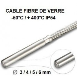 CABLE FIBRE DE VERRE -50C / + 400C IP54