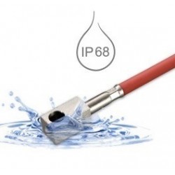 PLANE CORPS INOX CABLE SILICONE -50°C / + 180°C IP68